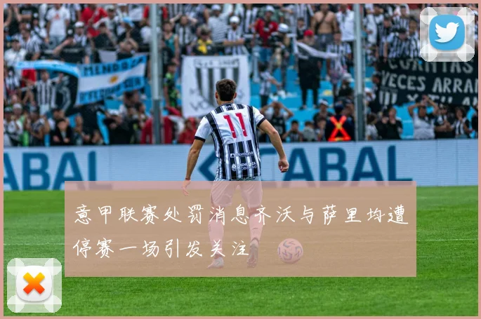 意甲联赛处罚消息齐沃与萨里均遭停赛一场引发关注